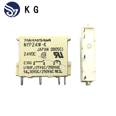 Nyp24w-K Relay 24vdc Power 5A 4 Pins X2PCS Digital Electronics IC